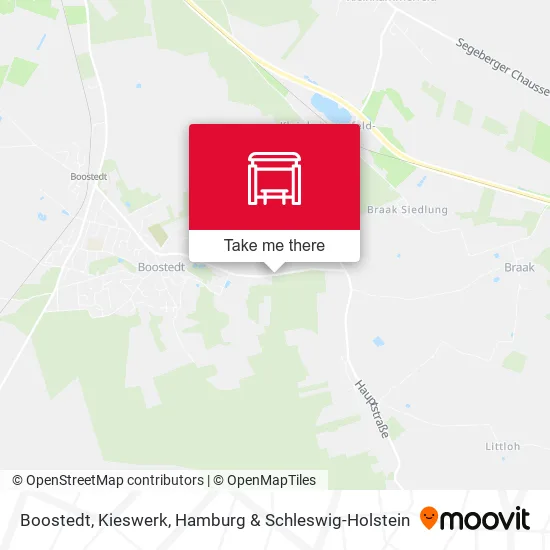Карта Boostedt, Kieswerk