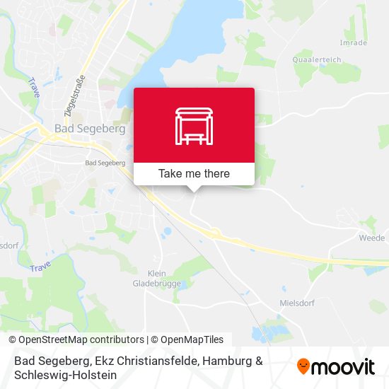 Bad Segeberg, Ekz Christiansfelde map