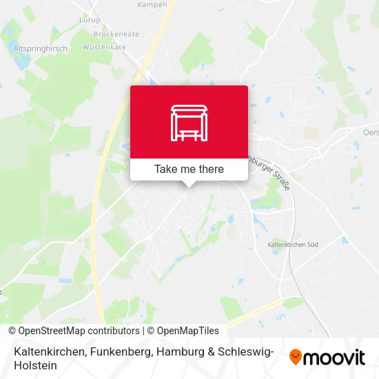 Карта Kaltenkirchen, Funkenberg