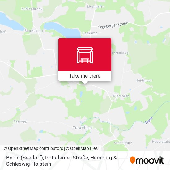 Berlin (Seedorf), Potsdamer Straße map