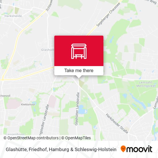 Glashütte, Friedhof map