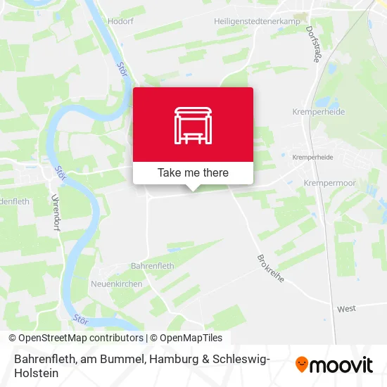 Карта Bahrenfleth, am Bummel