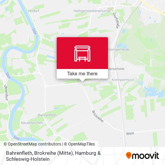 Bahrenfleth, Brokreihe (Mitte) map