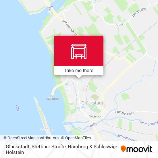 Glückstadt, Stettiner Straße map