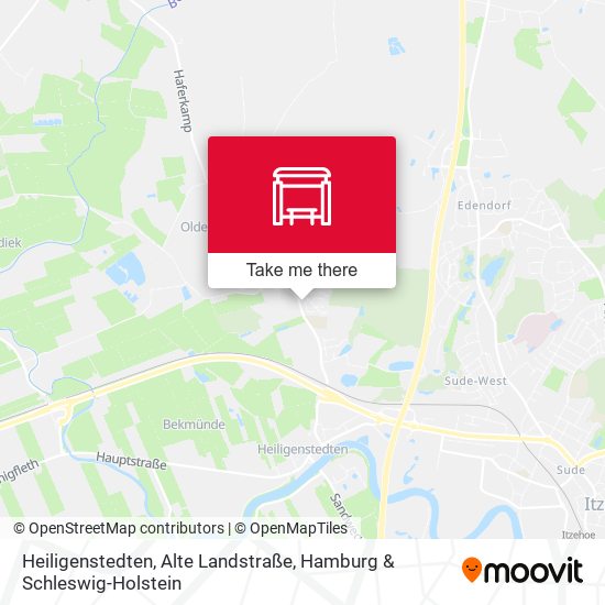 Heiligenstedten, Alte Landstraße map