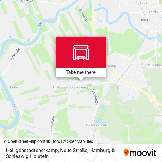 Heiligenstedtenerkamp, Neue Straße map