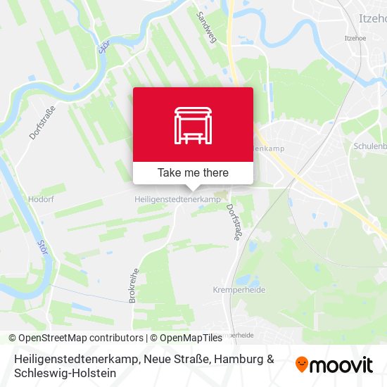 Heiligenstedtenerkamp, Neue Straße map
