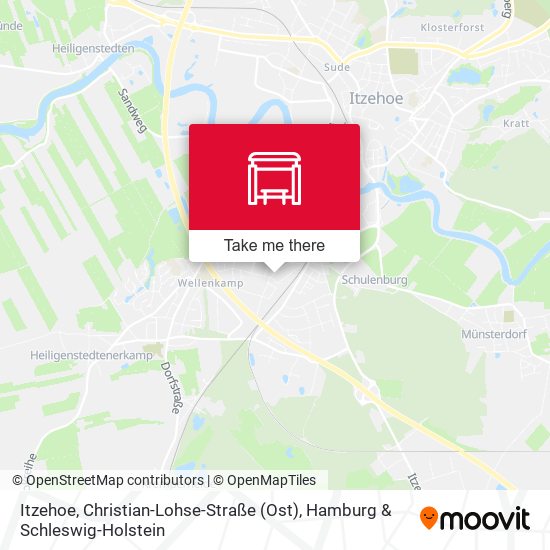 Itzehoe, Christian-Lohse-Straße (Ost) map
