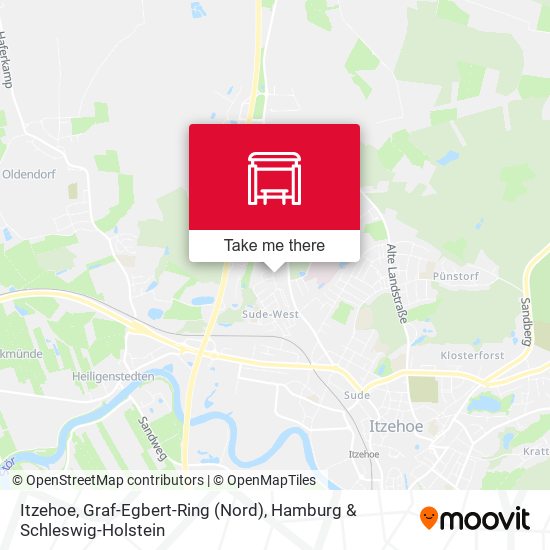 Itzehoe, Graf-Egbert-Ring (Nord) map