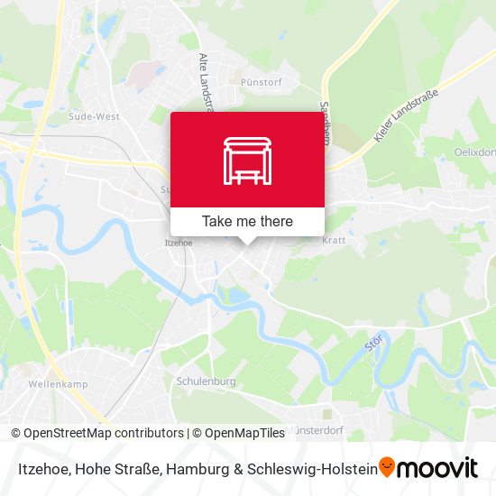 Itzehoe, Hohe Straße map