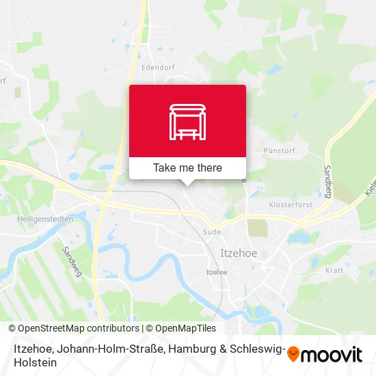 Карта Itzehoe, Johann-Holm-Straße