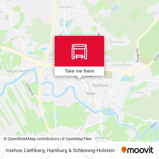 Карта Itzehoe, Liethberg