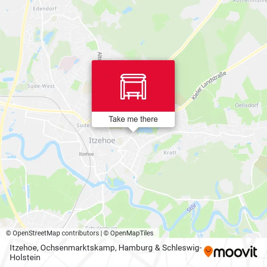 Карта Itzehoe, Ochsenmarktskamp