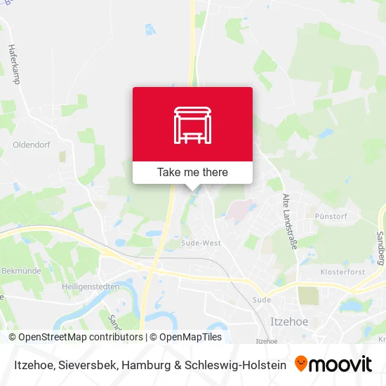 Карта Itzehoe, Sieversbek