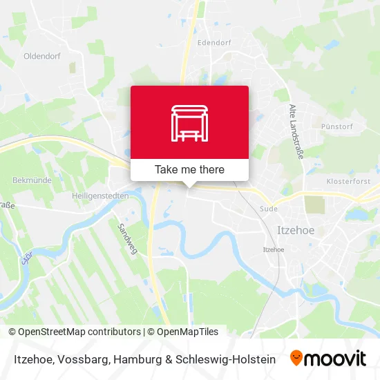 Карта Itzehoe, Vossbarg