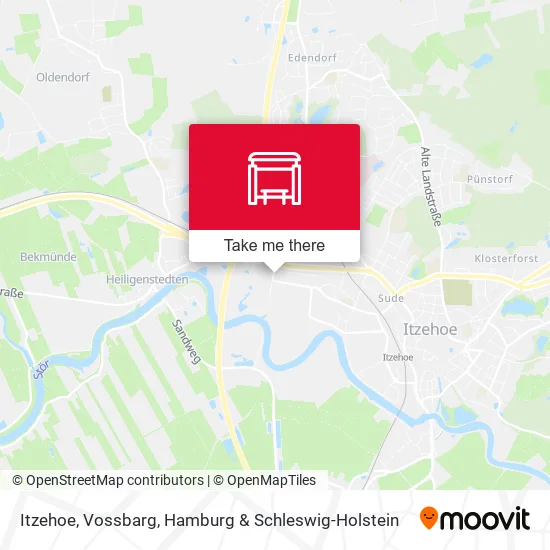 Карта Itzehoe, Vossbarg