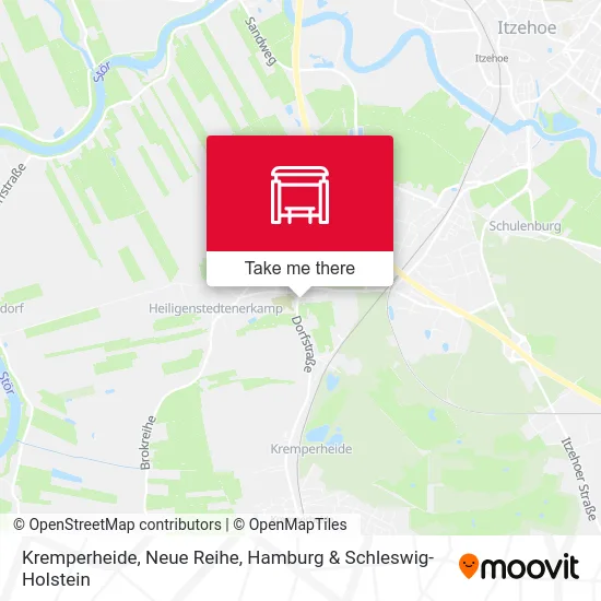 Карта Kremperheide, Neue Reihe