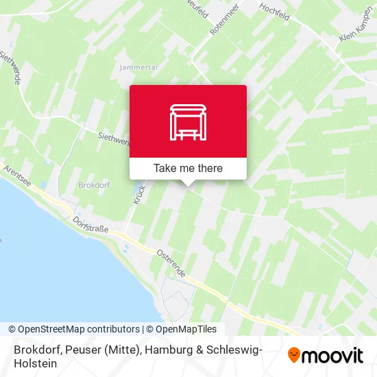 Карта Brokdorf, Peuser (Mitte)