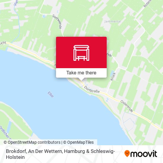 Brokdorf, An Der Wettern map