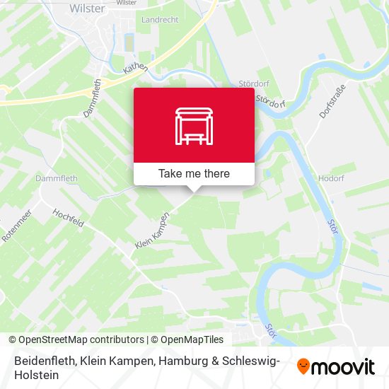 Beidenfleth, Klein Kampen map
