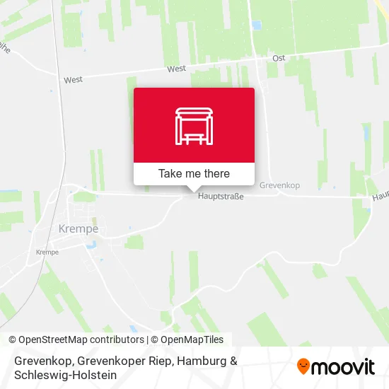 Карта Grevenkop, Grevenkoper Riep