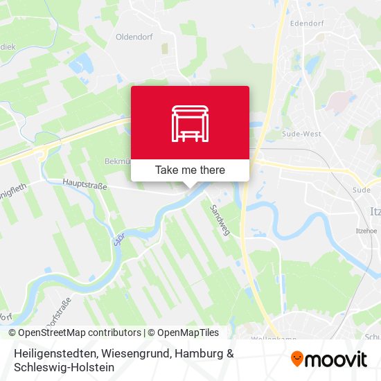 Heiligenstedten, Wiesengrund map