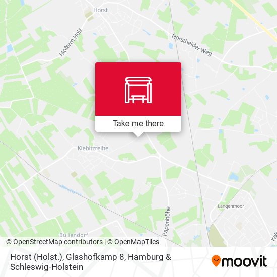 Horst (Holst.), Glashofkamp 8 map