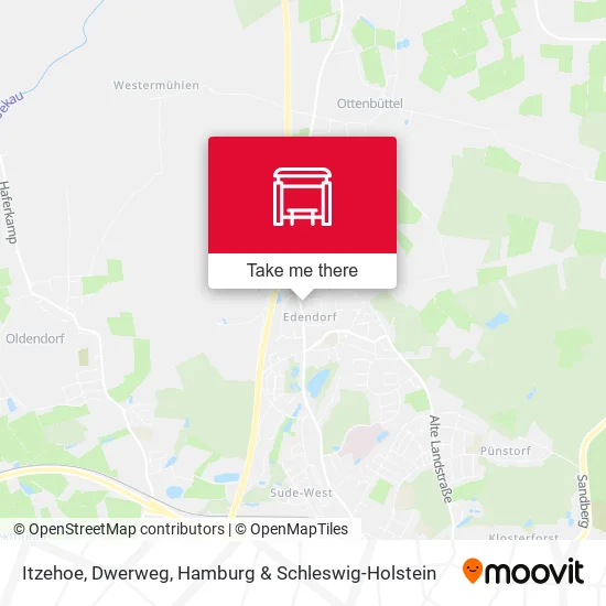 Карта Itzehoe, Dwerweg
