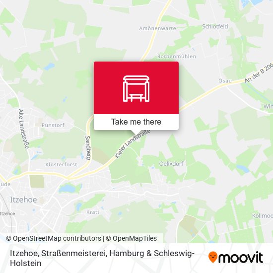 Itzehoe, Straßenmeisterei map
