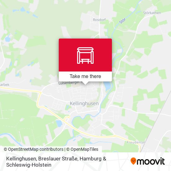 Kellinghusen, Breslauer Straße map