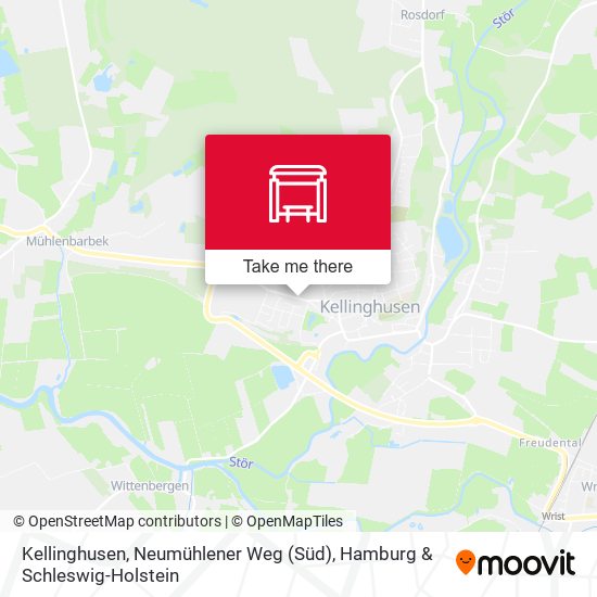Kellinghusen, Neumühlener Weg (Süd) map