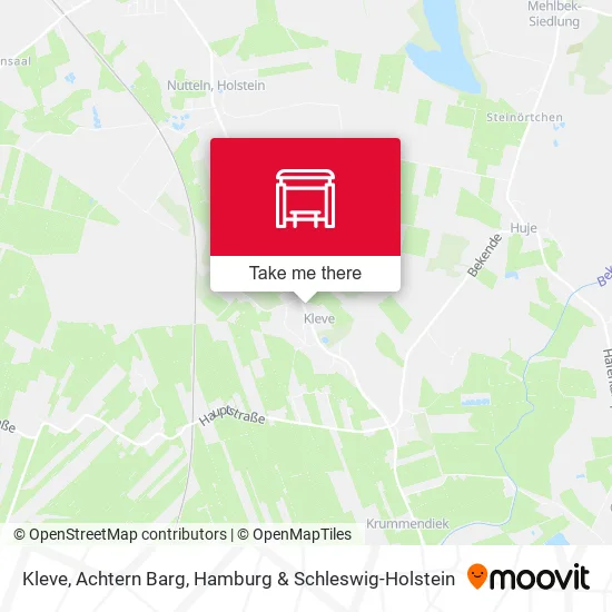 Карта Kleve, Achtern Barg
