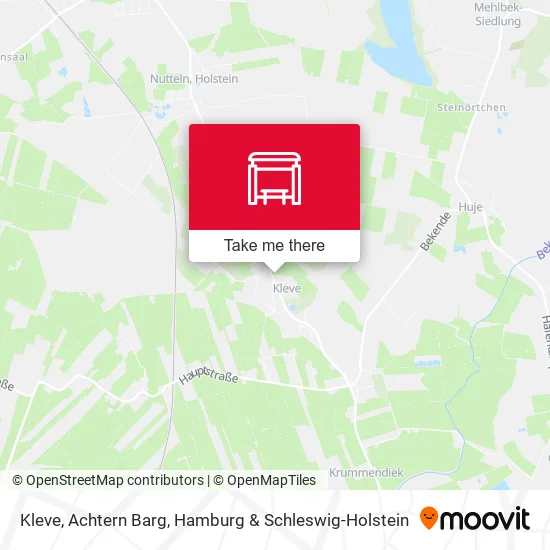 Карта Kleve, Achtern Barg