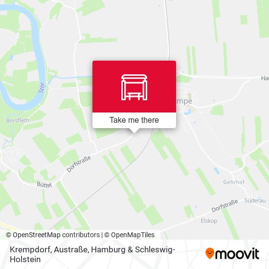 Krempdorf, Austraße map