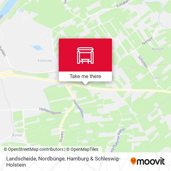 Landscheide, Nordbünge map