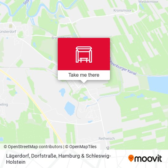 Lägerdorf, Dorfstraße map