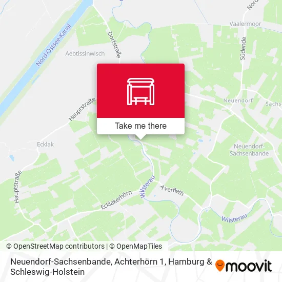 Карта Neuendorf-Sachsenbande, Achterhörn 1