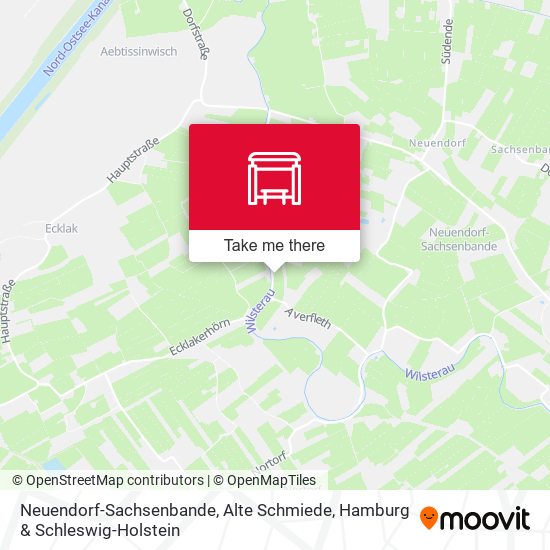 Neuendorf-Sachsenbande, Alte Schmiede map