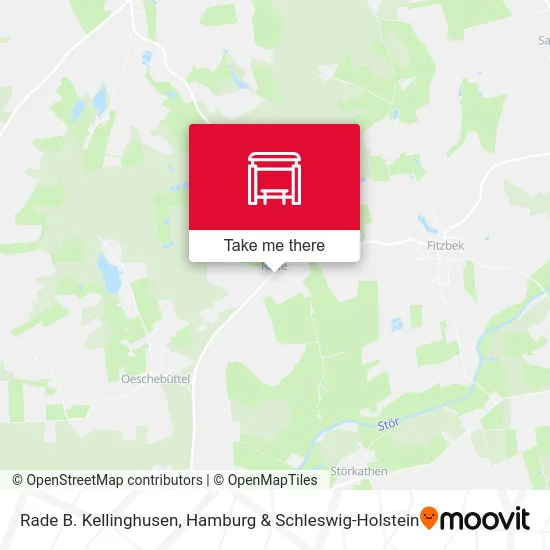 Rade B. Kellinghusen map