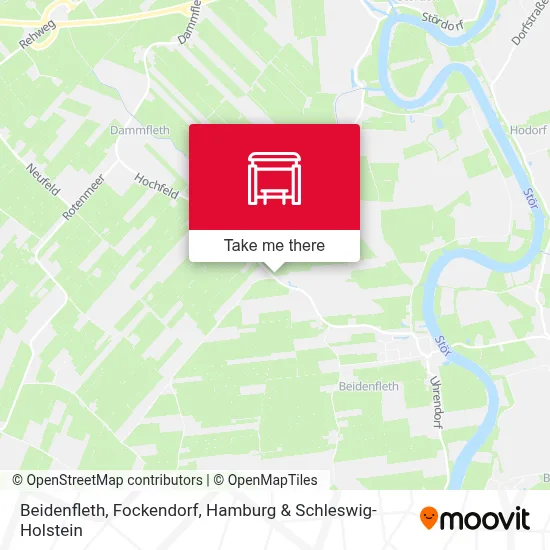 Beidenfleth, Fockendorf map