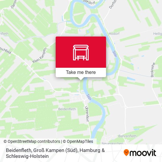 Beidenfleth, Groß Kampen (Süd) map