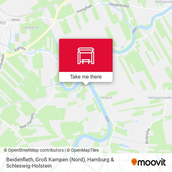 Beidenfleth, Groß Kampen (Nord) map