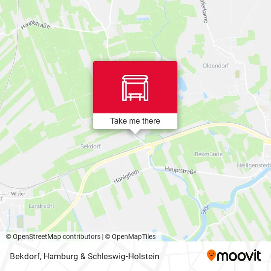 Карта Bekdorf