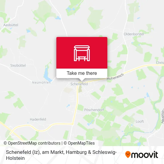 Карта Schenefeld (Iz), am Markt