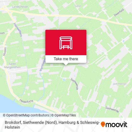 Brokdorf, Siethwende (Nord) map