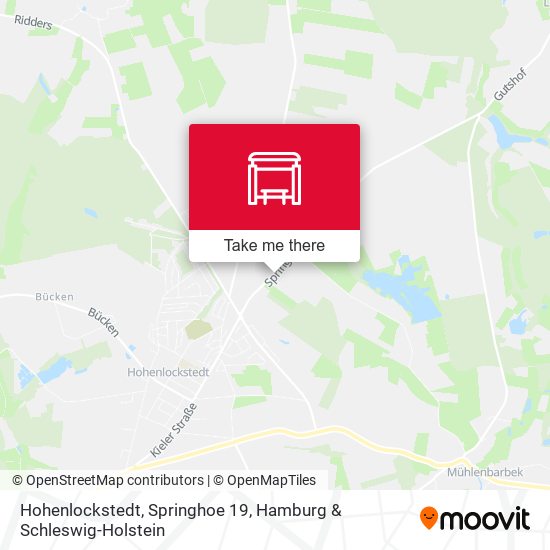 Hohenlockstedt, Springhoe 19 map