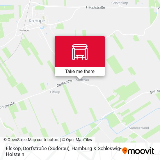 Elskop, Dorfstraße (Süderau) map