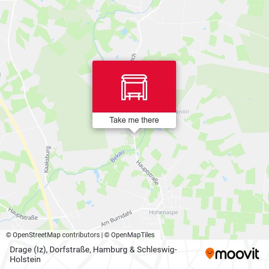 Drage (Iz), Dorfstraße map