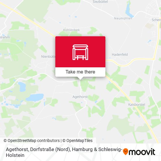 Agethorst, Dorfstraße (Nord) map