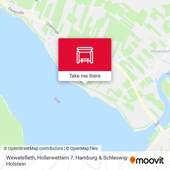 Wewelsfleth, Hollerwettern 7 map